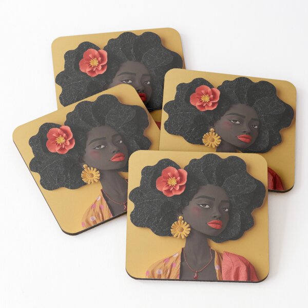Item preview, Golden Muse – Vibrant Feminine Portrait   designed and sold by Tootley.