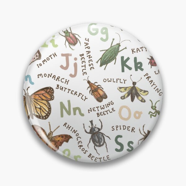 Item preview, Insect Alphabet designed and sold by Those Pencil Shavings.