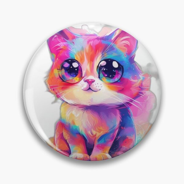 Item preview, Kawaii Cat Lover Vibrant Illustration designed and sold by Shadow-Stone.