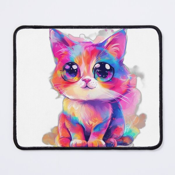 Item preview, Kawaii Cat Lover Vibrant Illustration designed and sold by Shadow-Stone.