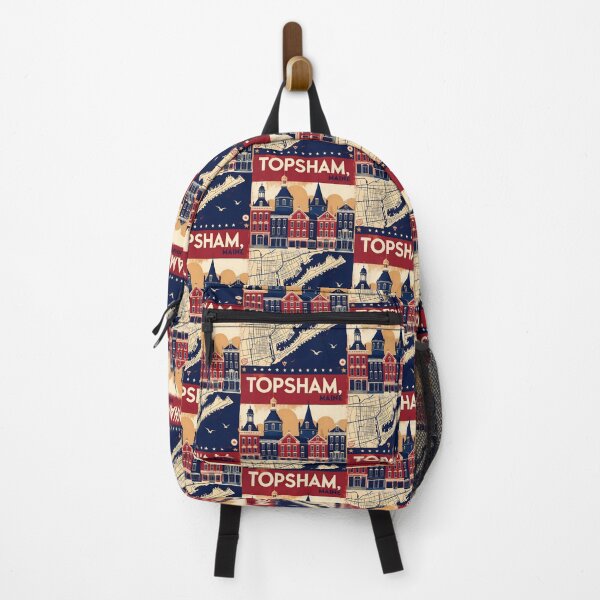Item preview, Topsham Maine 1950s USA Vintage Travel Tourism designed and sold by TravelersGems.