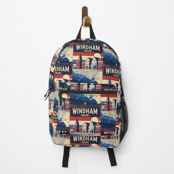 Item preview, Windham Maine 1950s USA Vintage Travel Tourism designed and sold by TravelersGems.