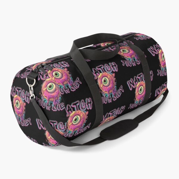Item preview, Surreal Pastel Goth Eyeball Donut Pop Art "Watch Your Diet" designed and sold by illeN-Art-World.