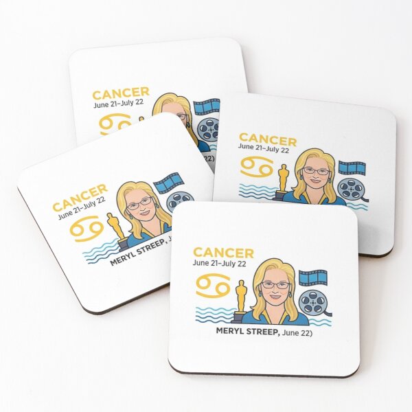 Item preview, Cancer Creativity: Meryl Streep Modern Zodiac Art designed and sold by layalistoresa.