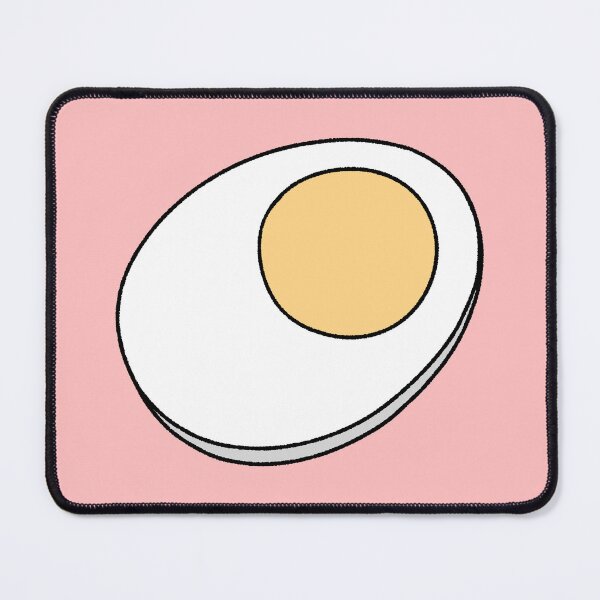 Item preview, Cute Hard Boiled Egg Slice Illustration designed and sold by ubborn.