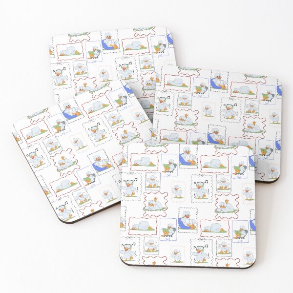 Item preview,  Duck Doodle Frame Collage – Cute Animal Illustration Design designed and sold by Creations by lyne.