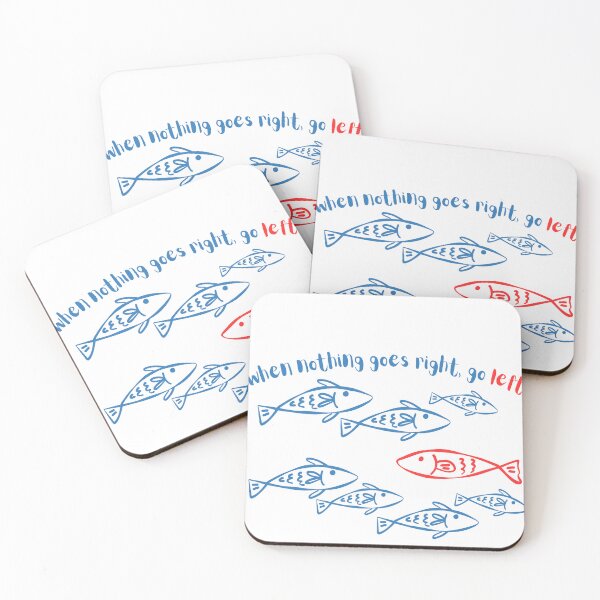 Item preview, Funny Fish Quote Be Different designed and sold by danaJG.