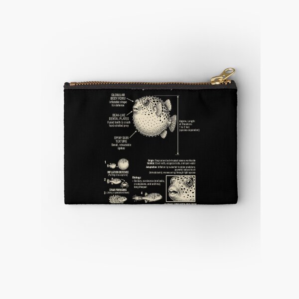 Item preview, Pufferfish Scientific Anatomy Biology Animal Lover designed and sold by Kimberley King Art  King Art.