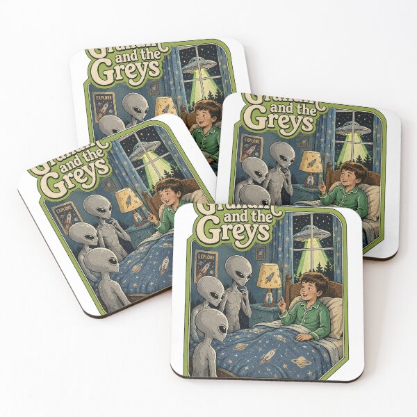 Item preview, Graham and the Greys Alien Bedtime Stories designed and sold by ATMAS SHOP.