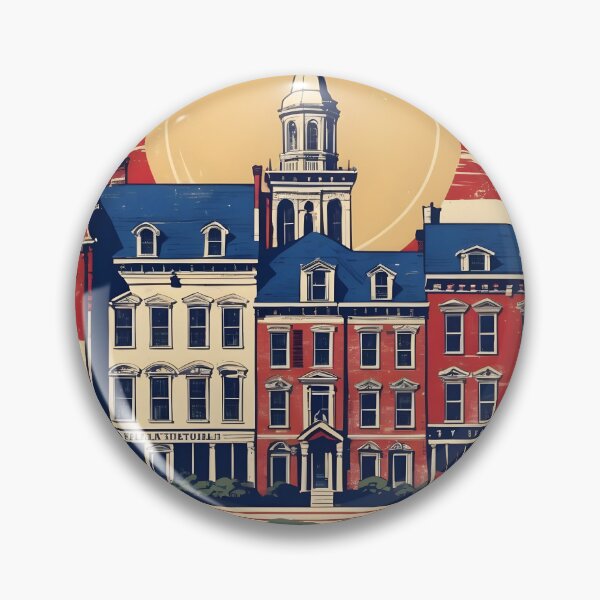 Item preview, Hampden Maine 1950s USA Vintage Travel Tourism designed and sold by TravelersGems.