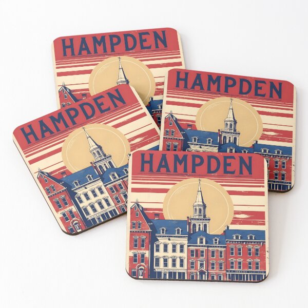Item preview, Hampden Maine 1950s USA Vintage Travel Tourism designed and sold by TravelersGems.