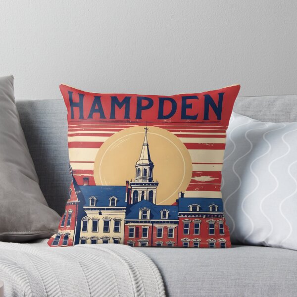 Item preview, Hampden Maine 1950s USA Vintage Travel Tourism designed and sold by TravelersGems.