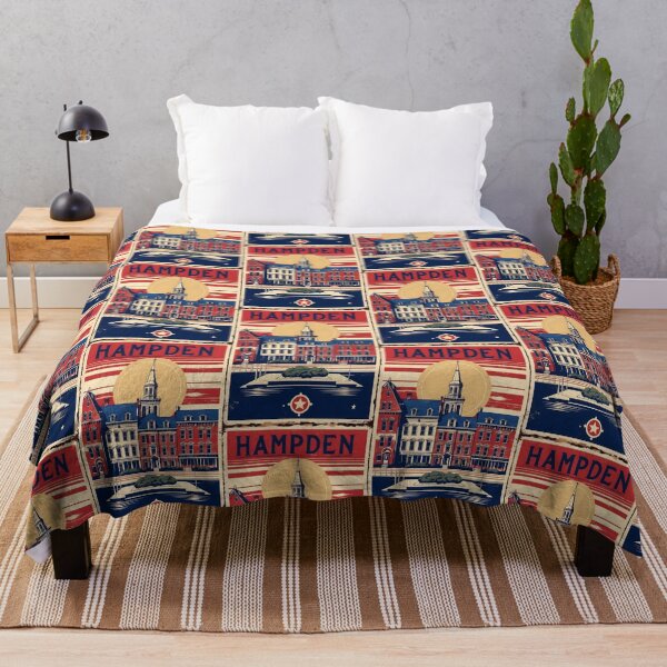Item preview, Hampden Maine 1950s USA Vintage Travel Tourism designed and sold by TravelersGems.