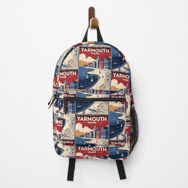 Item preview, Yarmouth Maine 1950s USA Vintage Travel Tourism designed and sold by TravelersGems.