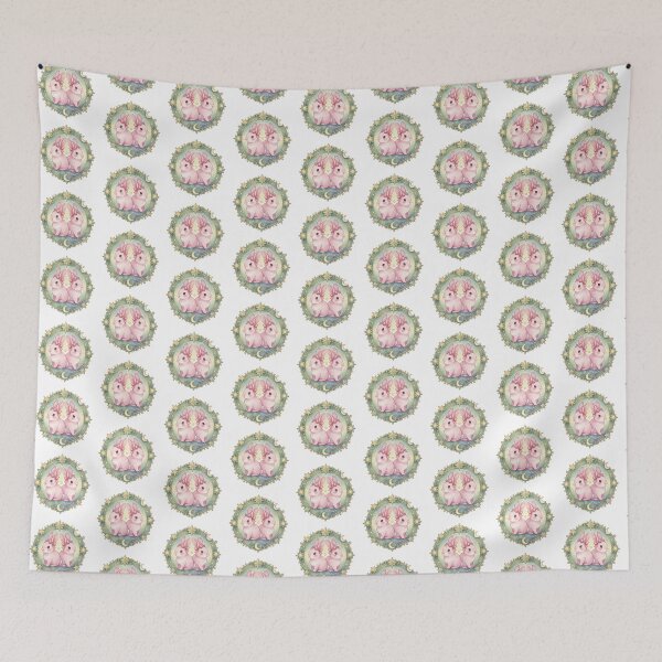 Item preview, Gemini Zodiac Sticker | Celestial Rabbit Astrology Art designed and sold by AillustriaAK.