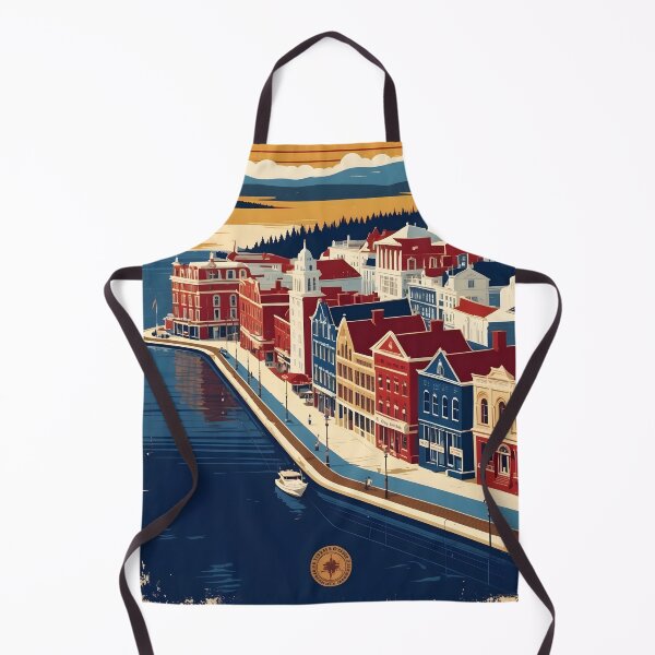 Item preview, Lisbon Maine 1950s USA Vintage Travel Tourism designed and sold by TravelersGems.