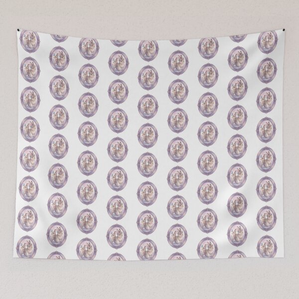 Item preview, Gemini Zodiac Sticker | Celestial Rabbit Astrology Art designed and sold by AillustriaAK.