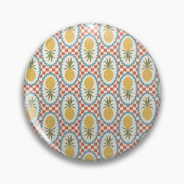 Item preview, Pineapple Checkerboard  designed and sold by Una Somerville.
