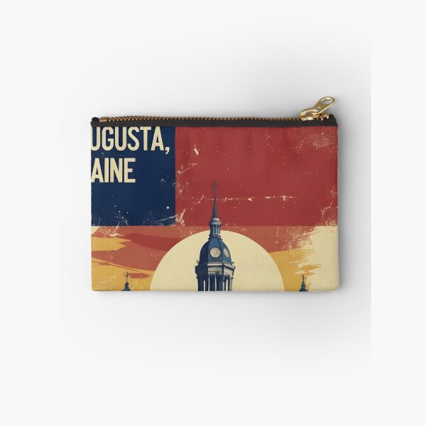 Item preview, Augusta Maine 1950s USA Vintage Travel Tourism designed and sold by TravelersGems.
