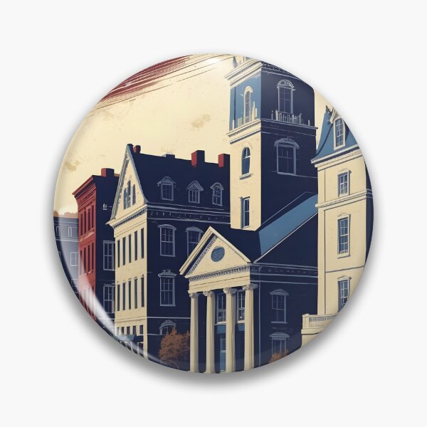 Item preview, Oakland Maine 1950s USA Vintage Travel Tourism designed and sold by TravelersGems.