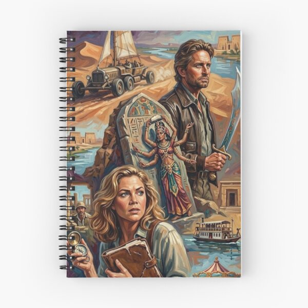 Item preview, A Quest Through Ancient Sands – The Jewel of the Nile Fine Art Print designed and sold by Art's Diner.