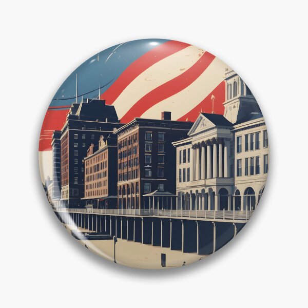 Item preview, Old Orchard Maine 1950s USA Vintage Travel Tourism designed and sold by TravelersGems.