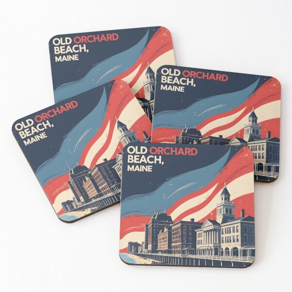 Item preview, Old Orchard Maine 1950s USA Vintage Travel Tourism designed and sold by TravelersGems.