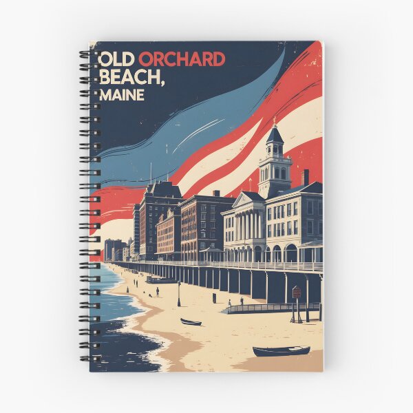 Item preview, Old Orchard Maine 1950s USA Vintage Travel Tourism designed and sold by TravelersGems.