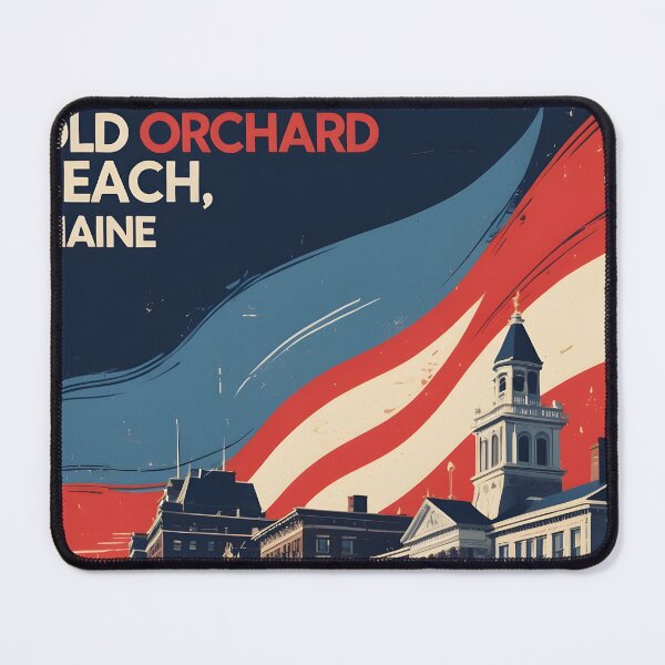 Item preview, Old Orchard Maine 1950s USA Vintage Travel Tourism designed and sold by TravelersGems.