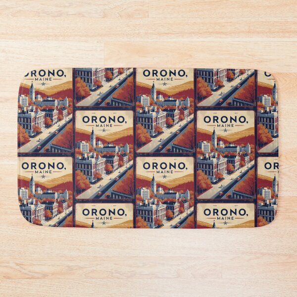 Item preview, Orono Maine 1950s USA Vintage Travel Tourism designed and sold by TravelersGems.