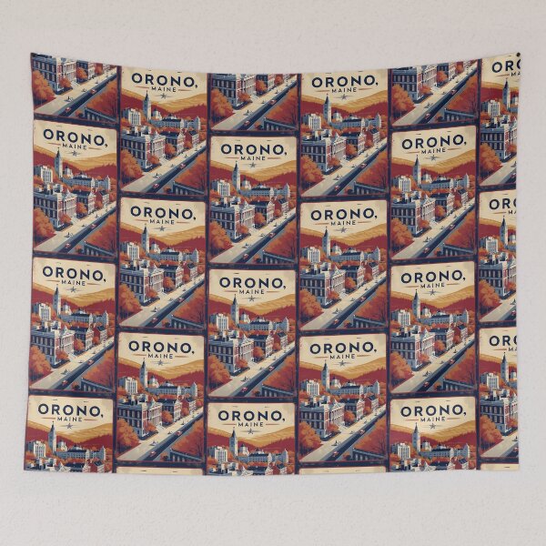 Item preview, Orono Maine 1950s USA Vintage Travel Tourism designed and sold by TravelersGems.