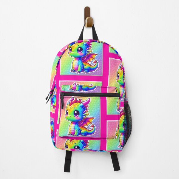 Item preview, Kawaii Colorful Dragon Art designed and sold by krazzyremo.