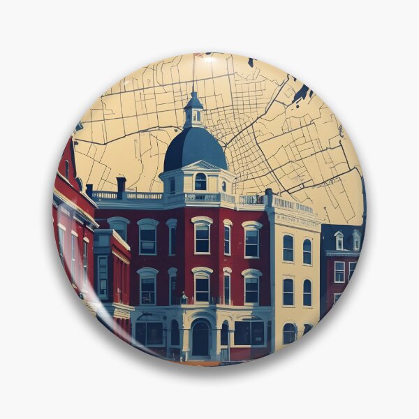 Item preview, Biddeford Maine 1950s USA Vintage Travel Tourism designed and sold by TravelersGems.