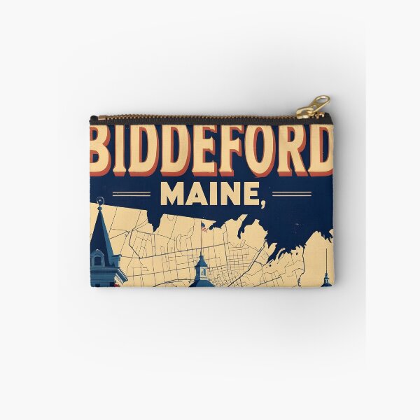 Item preview, Biddeford Maine 1950s USA Vintage Travel Tourism designed and sold by TravelersGems.