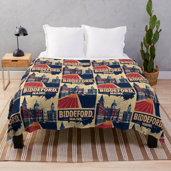 Item preview, Biddeford Maine 1950s USA Vintage Travel Tourism designed and sold by TravelersGems.