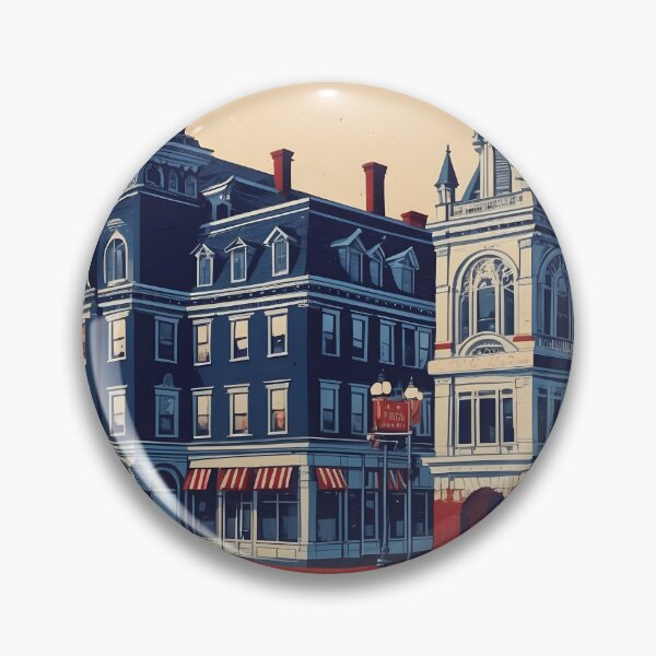 Item preview, Poland Maine 1950s USA Vintage Travel Tourism designed and sold by TravelersGems.
