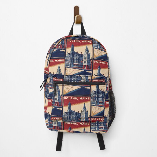 Item preview, Poland Maine 1950s USA Vintage Travel Tourism designed and sold by TravelersGems.