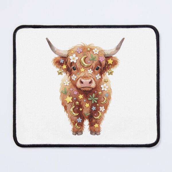 Item preview, Taurus Zodiac Sticker | Highland Cow Astrology Art designed and sold by AillustriaAK.