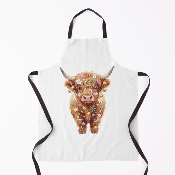 Item preview, Taurus Zodiac Sticker | Highland Cow Astrology Art designed and sold by AillustriaAK.