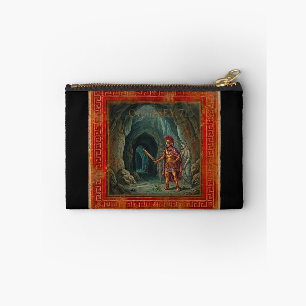 Item preview, Odyssey 7 Underworld Nekyia Ancient Greek Fresco Art designed and sold by codex antique.