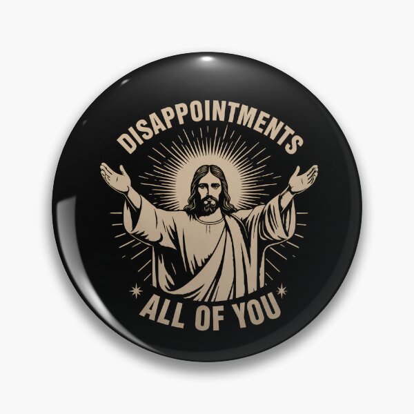 Item preview, Disappointed Jesus designed and sold by TMTD Productions.