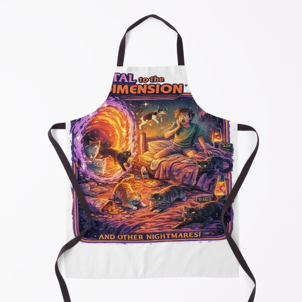 Item preview, Portal to the Cat Dimension Retro Comic designed and sold by ATMAS SHOP.