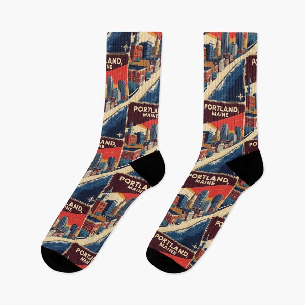 Item preview, Portland Maine 1950s USA Vintage Travel Tourism designed and sold by TravelersGems.