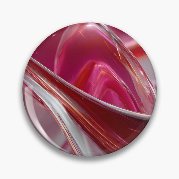 Item preview, Glossy Pink Swirl Liquid Glass Abstract Fluid Design designed and sold by daila70.