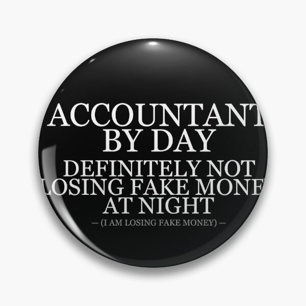Item preview, Accountant Gamer Losing Fake Money designed and sold by LowKesDesigns.