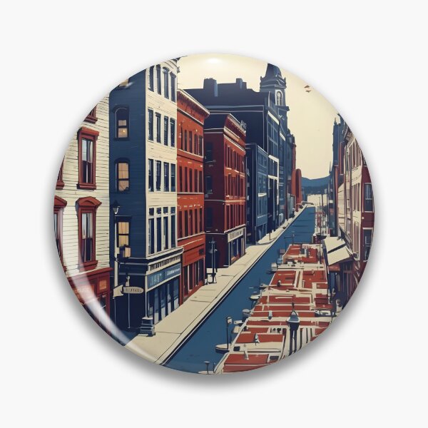 Item preview, Brunswick Maine 1950s USA Vintage Travel Tourism designed and sold by TravelersGems.