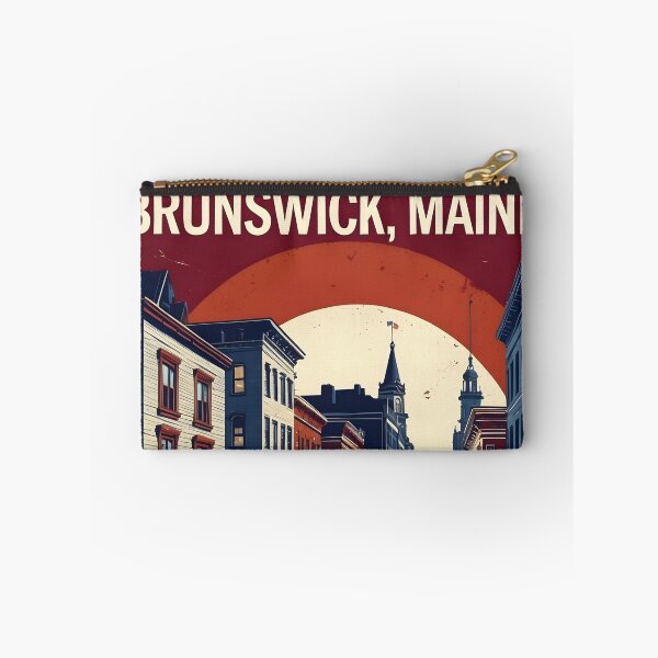 Item preview, Brunswick Maine 1950s USA Vintage Travel Tourism designed and sold by TravelersGems.