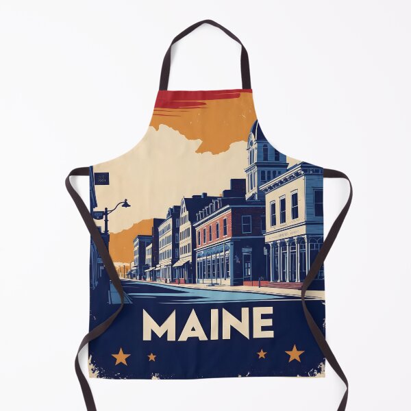 Item preview, Buxton Maine 1950s USA Vintage Travel Tourism designed and sold by TravelersGems.