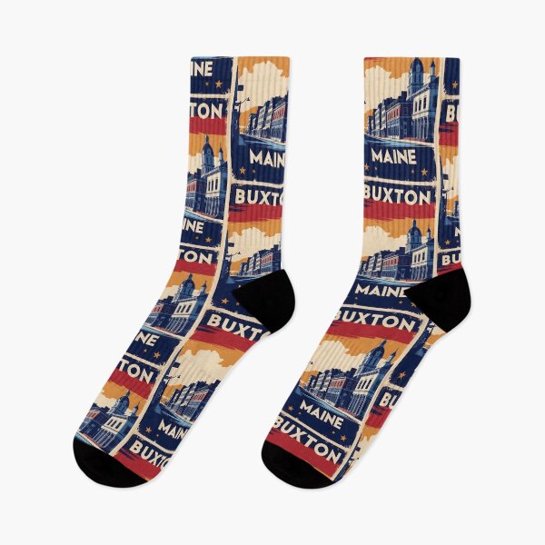Item preview, Buxton Maine 1950s USA Vintage Travel Tourism designed and sold by TravelersGems.