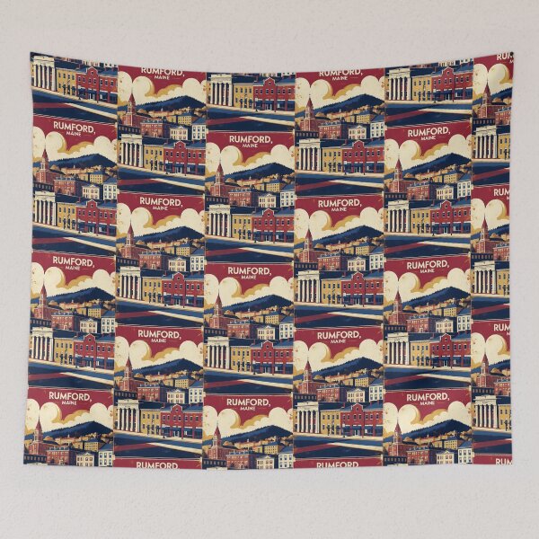 Item preview, Rumford Maine 1950s USA Vintage Travel Tourism designed and sold by TravelersGems.